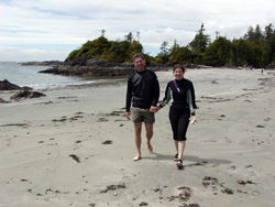 Beach Stroll in Clayoquot Sound