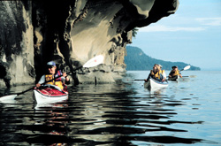 Sea Kayaking in the Gulf Islands, British Columbia