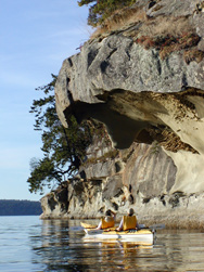 Sea Kayaking trips in the Gulf Islands, British Columbia